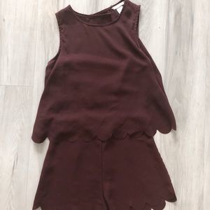 H&M open back romper